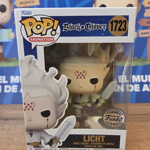 Funko Pop Animation Black Clover Licht Special Edition new figure