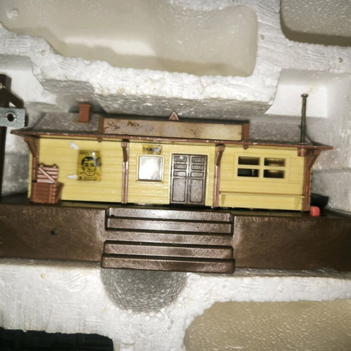 Vintage Goldlok Western Express battery-operated toy train set new