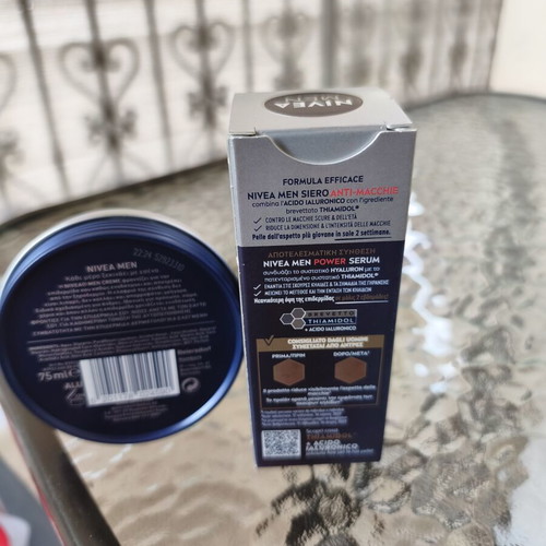 Nivea Men Power Serum and Creme new, 24-hour hydration