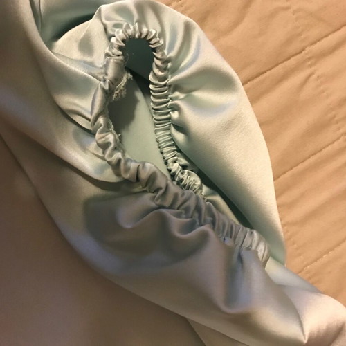 BeniSSimo NoM turquoise short drape blouse new with tags