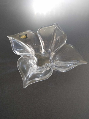 Κρυστάλλινο μπωλ Bohemia Florale 20 cm καινούργιο