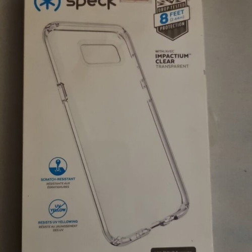Samsung Galaxy S8+ Plus Speck Presidio Clear case new