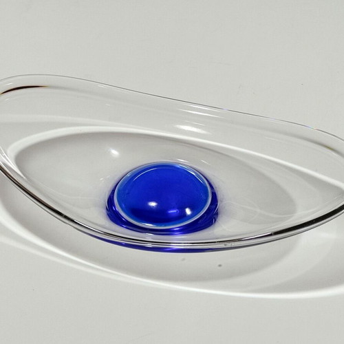 Glass gondola platter used