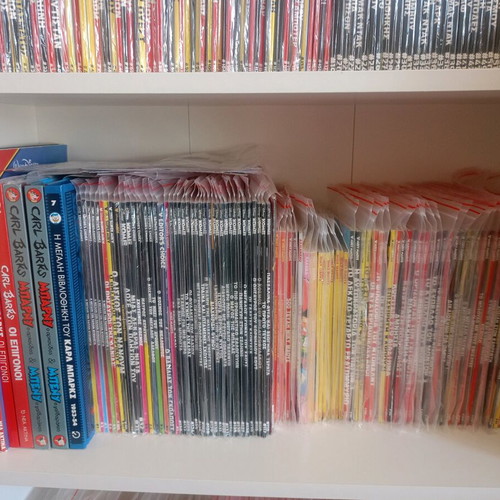 Disney comic collection ~610 issues including Mickey Mouse, Komix, Donald