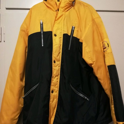 Montana jacket used, waterproof and windproof, yellow XL