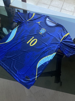 Φανέλα Brazil Neymar Jr. #10 Replica καινούρια