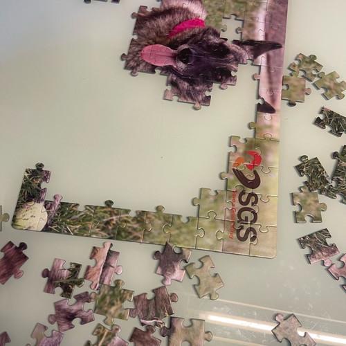 Puzzle I am your puzzle hero - Aisa 120 pieces like new