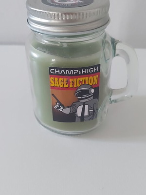 Aromatic Candle in Jar with Sage Scent