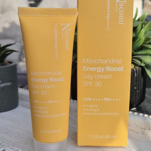 Nacomi Next Level Mitochondrial Energy Boost Day Cream SPF 30, 40ml