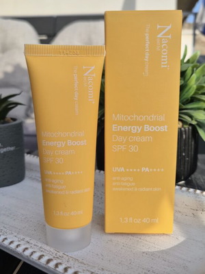 Nacomi Next Level Mitochondrial Energy Boost Day Cream SPF 30, 40ml