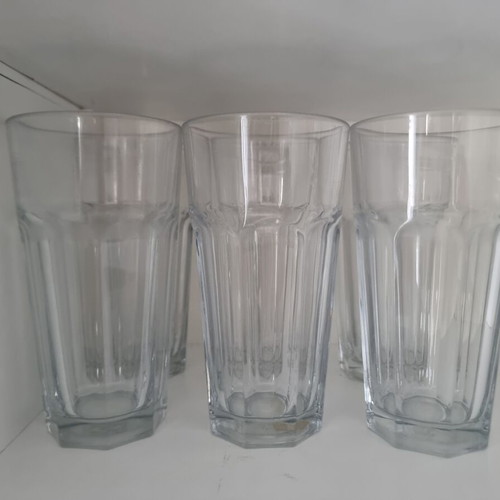 Glass set of 12 for water and liqueur like new