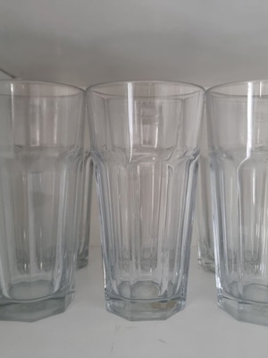 Glass set of 12 for water and liqueur like new