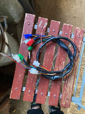 Yamaha t50 wiring harness new