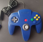 Nintendo 64 Blue Controller used