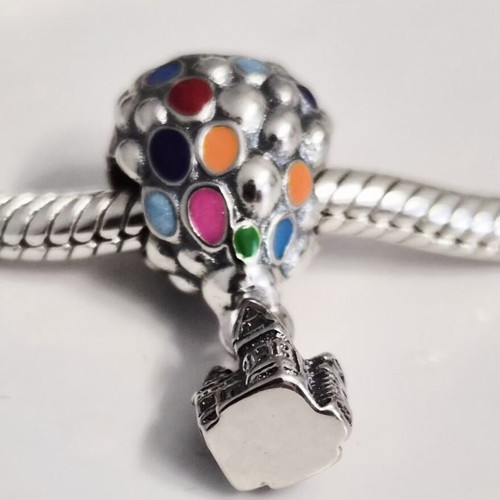 Pandora Up House Balloon Charm silver 925, new