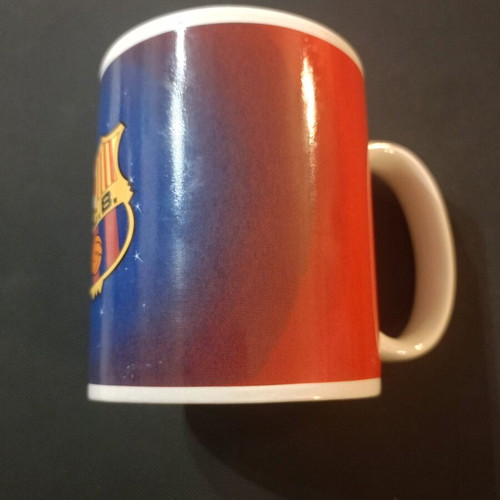 F.C. Barcelona mug like new, authentic