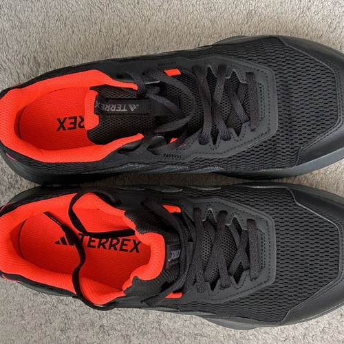 Adidas Terrex Tracefinder Size 44 New Black Sports Shoes