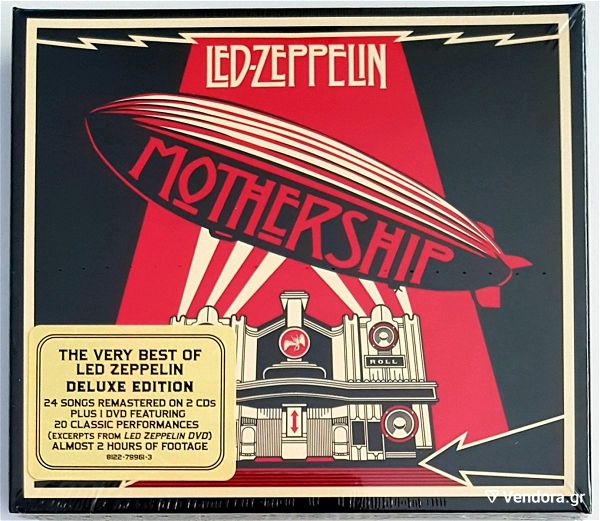  Led Zeppelin Mothership (The Very Best Of Led Zeppelin) Deluxe Edition 2CD & DVD