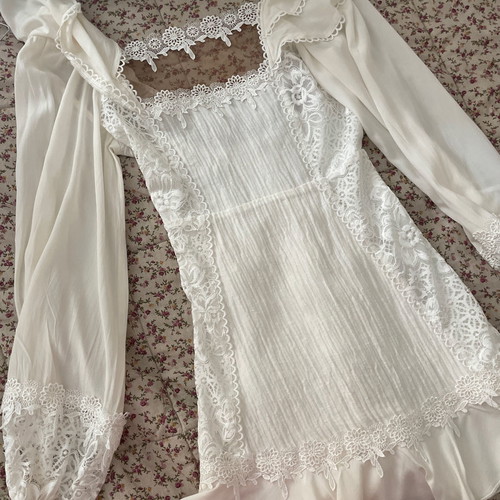 For Love & Lemons dress XS white like new
