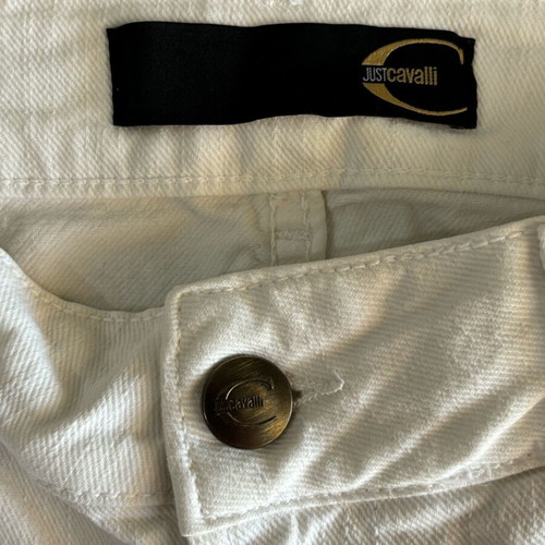 Just Cavalli white skinny fit jeans like new size 29/43