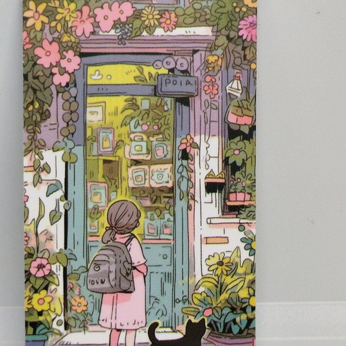 Stickers new, pack of 25 with girls and cats