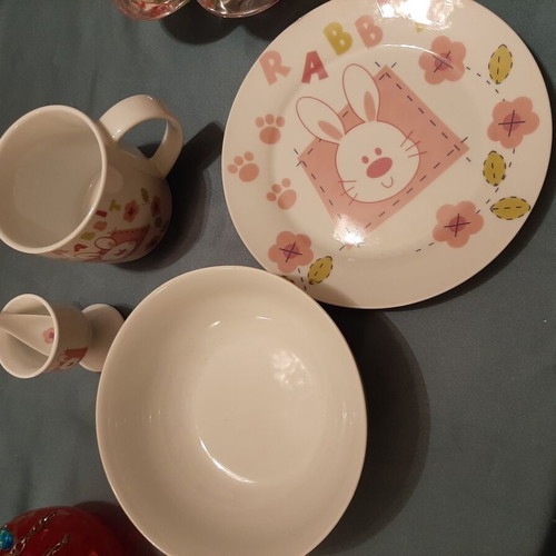 Children's dinner set for girl new in box