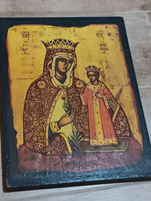 Religious icon like new