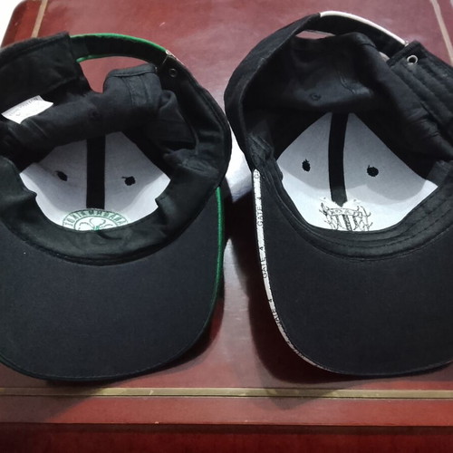 Panathinaikos and PAOK caps 100% cotton, new