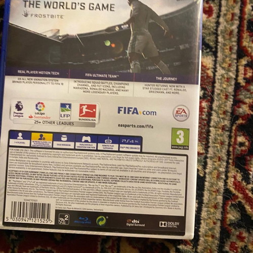 FIFA 18 PS4 μεταχειρισμένο, άριστη κατάσταση