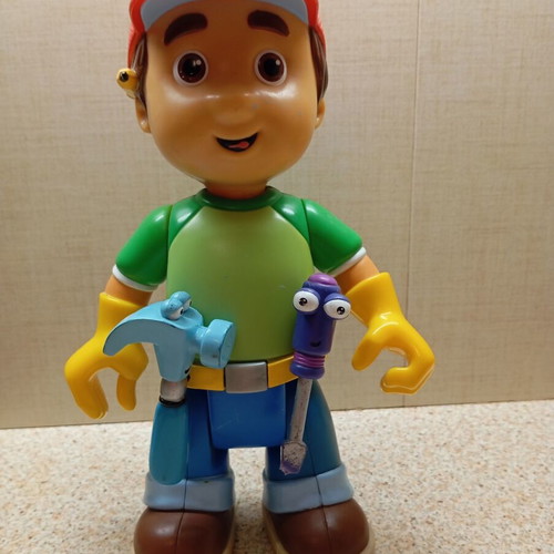 Handy Manny figure Disney Mattel 2007 used, 16x28cm
