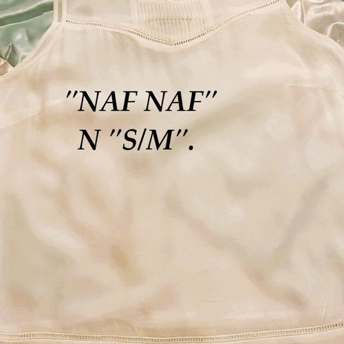 Nef-Nef set like new, white and green, size S/M