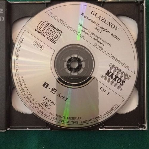Raymonda CD by Alexander Glazunov like new, classical music