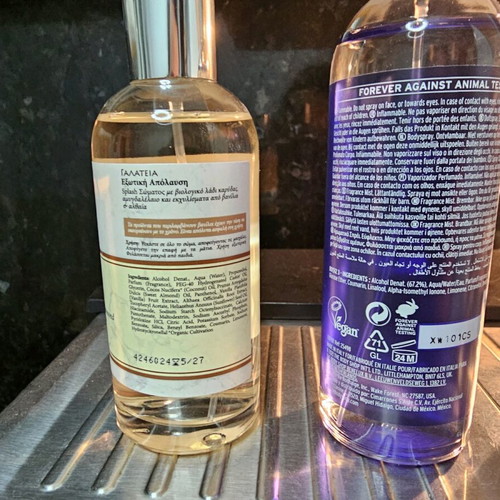 Vegan Body Mists The Body Shop and Fresh Line new, set of 4