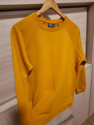ASOS long sleeve shirt, orange, size M