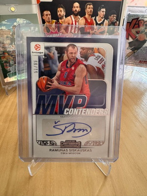 Ramunas Siskauskas MVP Contenders Auto limited autograph card 51/99