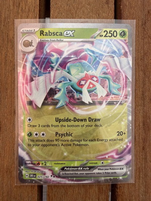 Pokemon TCG Rabsca ex #025 DRI like new