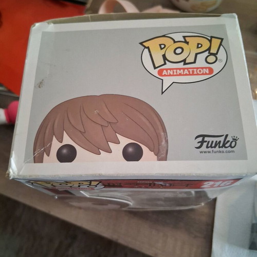 Funko Pop Light Yagami #216 vaulted collectible figure like new