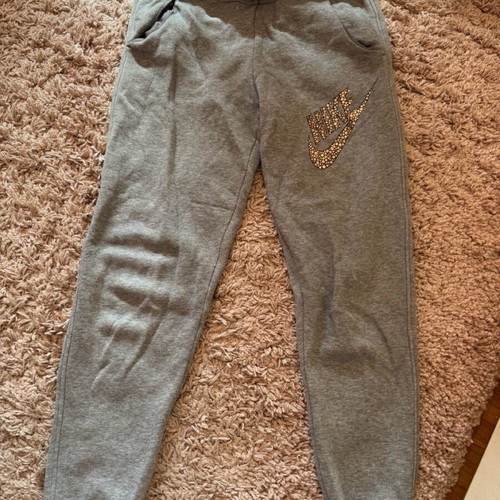 Nike sweatpants gray like new, warm, size XS