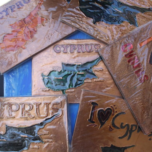Copper handmade art piece