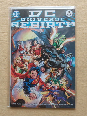 DC Universe: Rebirth#1 σε πολύ καλή κατάσταση