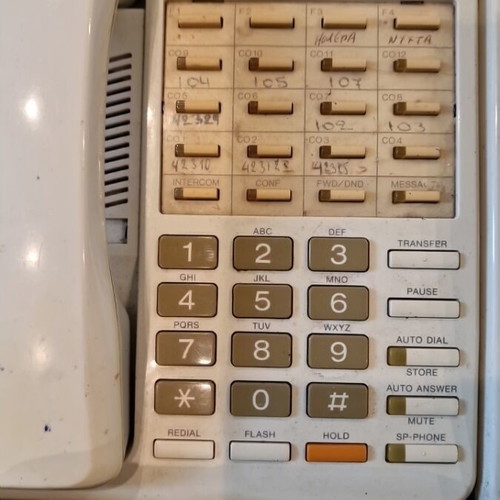 Panasonic wired home phones used, models KX-T7033X, KX-T7130, KX-T7030, KX-TSC11EXV