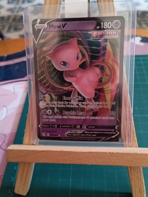 Κάρτα Pokémon Mew V 113/264 από τη σειρά Fusion Strike καινούργια