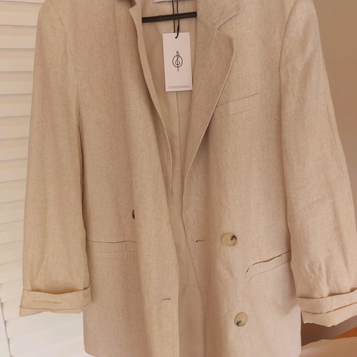 Beige Stradivarius blazer new, size extra small, oversized