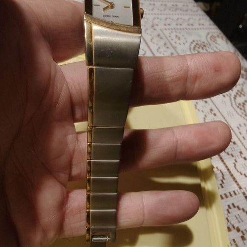 Danish Design IV65Q838 Two-Tone Titanium Quartz Watch