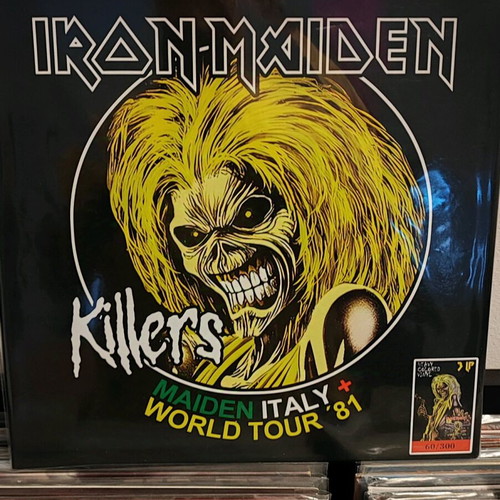 Iron Maiden Maiden Italy + Killers World Tour '81 boxset new 3LP