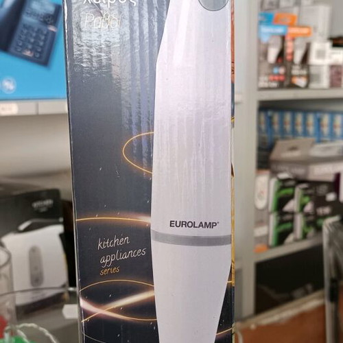 Eurolamp Hand Blender 200W White New with Plastic Rod