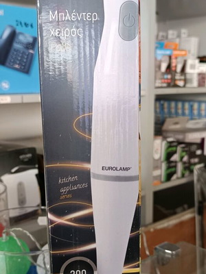 Eurolamp Hand Blender 200W White New with Plastic Rod