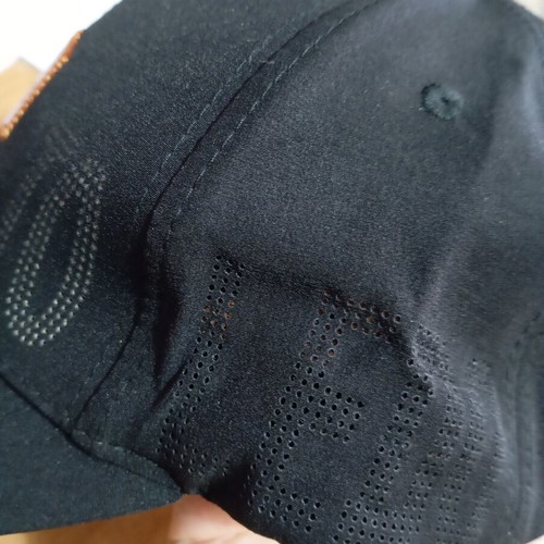 Toledo hat from Spain like new, black, embroidered badge