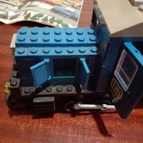Lego 7760 Diesel Shunter Locomotive used, complete train wagon 100%