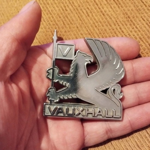 Vauxhall collectible car badge used